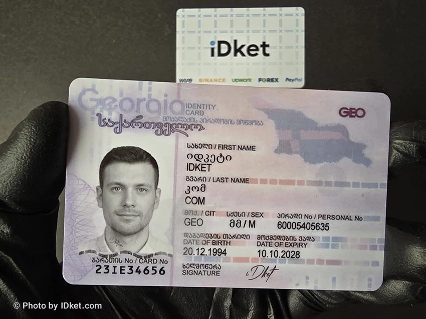 ID Card Template Editable PSD Mockup for Designers